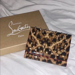 Christian Louboutin Mini Spiked Wallet